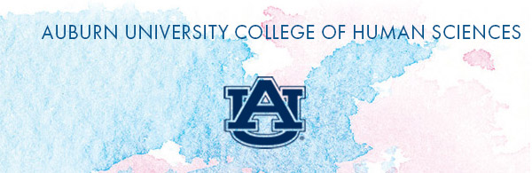 Auburn University College of Human Sciences wordmark and Auburn Logo